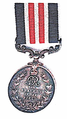Military Medal with ribbon