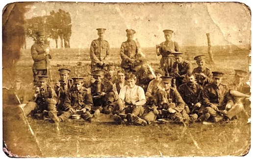 Group of soldiers from the Royal 1st Devon Yeomanry, St. Osyth