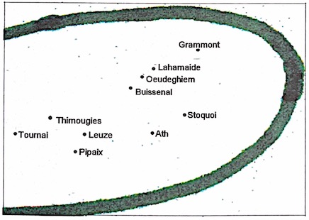 The road from Thimouges to Lahamaide, 11th November 1918